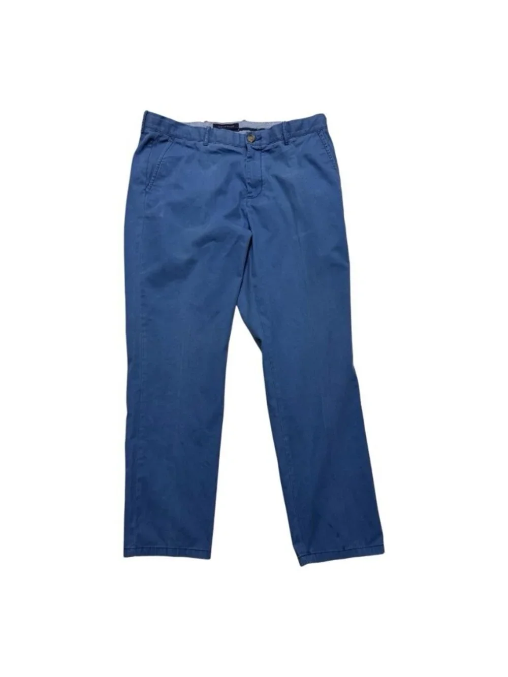 Tommy Hilfiger Custom Fit Blue Chino Pants Men’s 36x32 Straight Cotton